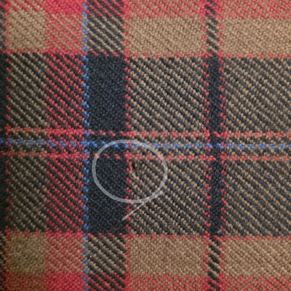 Vintage Scottish Clanwear Pure New Wool Pleated Tartan Skirt – Size 14 – Brown - Picture 6 of 6